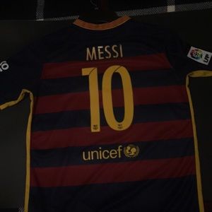 Barcelona FC Home Jersey (Messi 10)